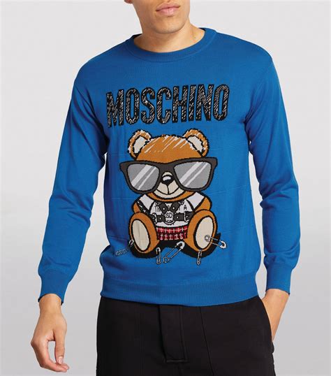 moschino teddy bear sweater.